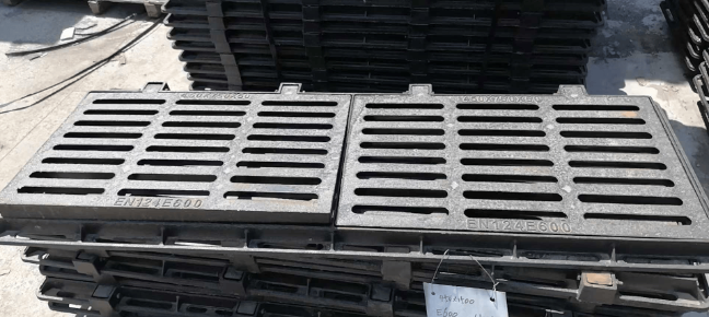 抚宁球墨铸铁连体双篦展示